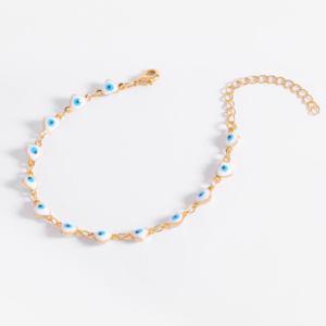 Pulsera de Corazón con Ojos Turcos Nice  - 2246611